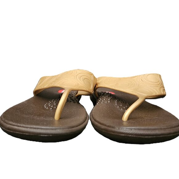 Okabashi Women's Flip Flops Made in USA Size L (9.5-10.5) - Picture 4 of 11